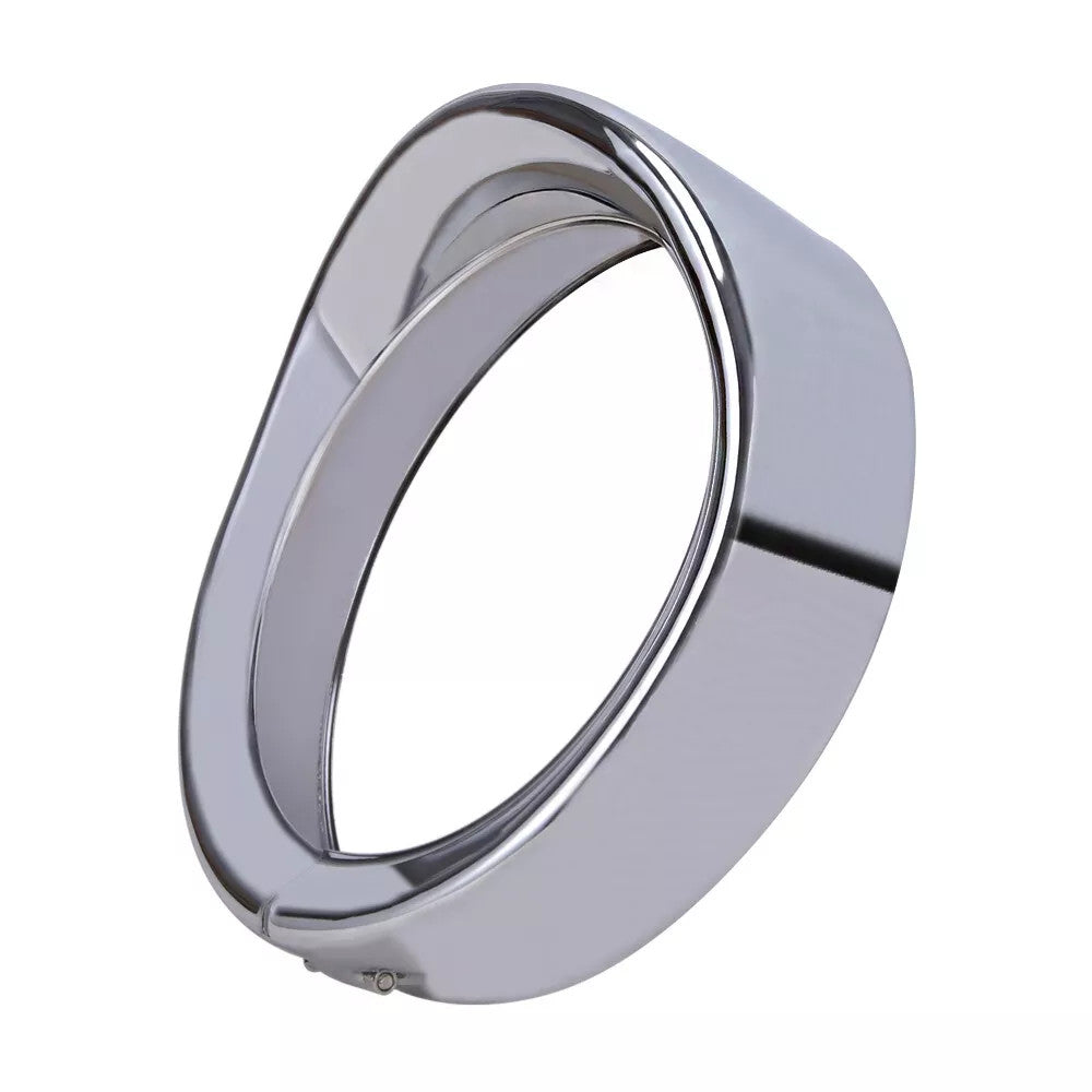 ya 4 6.22 7-inch headlight decorative ring shield chrome plated for Harley Street Glide FLHX
