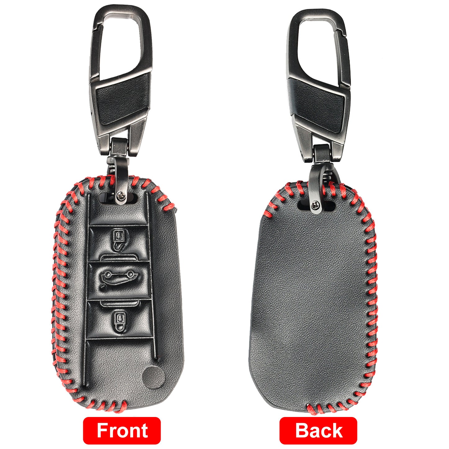 ya 5 8.7 3Button Remote Car Key Case Cover Shell Protector for Peugeot 301 508 2014 2015