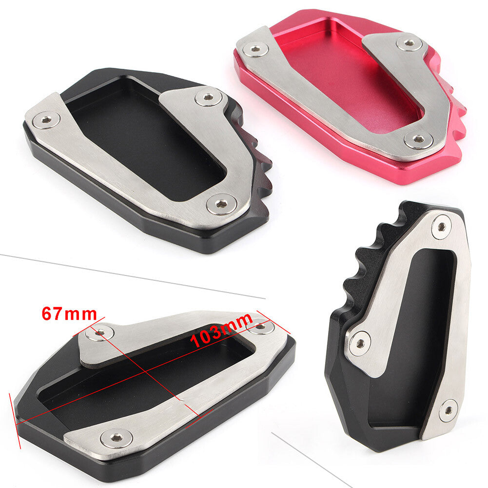 ya 4 6.17 Motor Side Kickstand Foot Stand Pad for Ducati MONSTER 696/795/796/797/821/1200