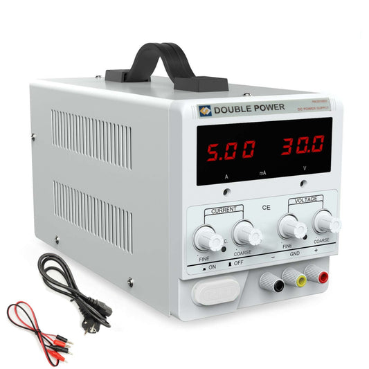 Regulated Lab Power Supply Adjustable Stabilizer Switching Bench Source 30V 10A