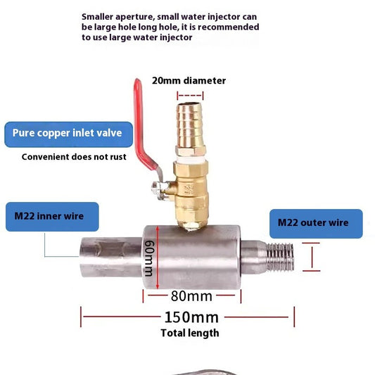 ya 25 Water Drilling Machine Water Injector Accessories ont Type Water Injector