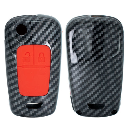 ya 5 8.7 Carbon Fiber Car Fob Key Ring Case Protect for Holden Colorado Barina Trax for Cruze