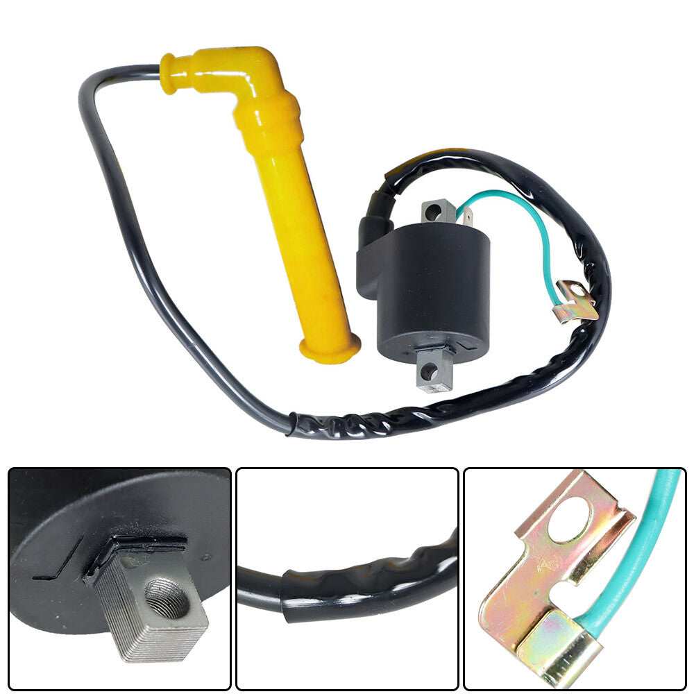 ya 10 10.28 Ignition coil and spark plug cap for Honda 04/05 Rincon 650 TRX 650FGA 4x4 