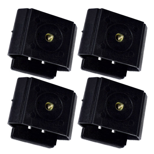 ya 27 6.18.2 New 4PCS Front Holder Bumper Bracket Clips 2018800114 for Mercedes W201 Black
