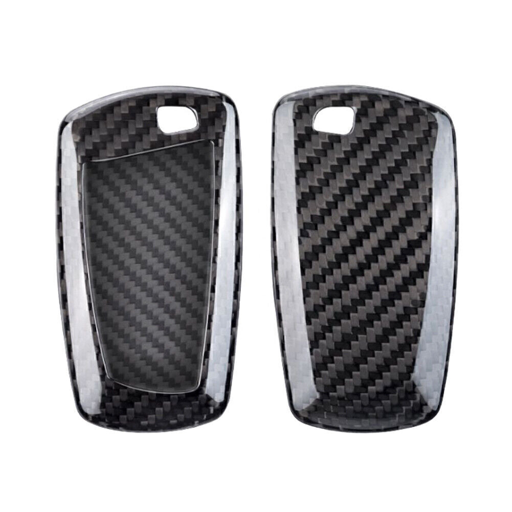 ya 5 8.7 Carbon Fiber Car Remote Key Fob Shell Holder Cover for BMW 1 3 4 5 7 Series X3