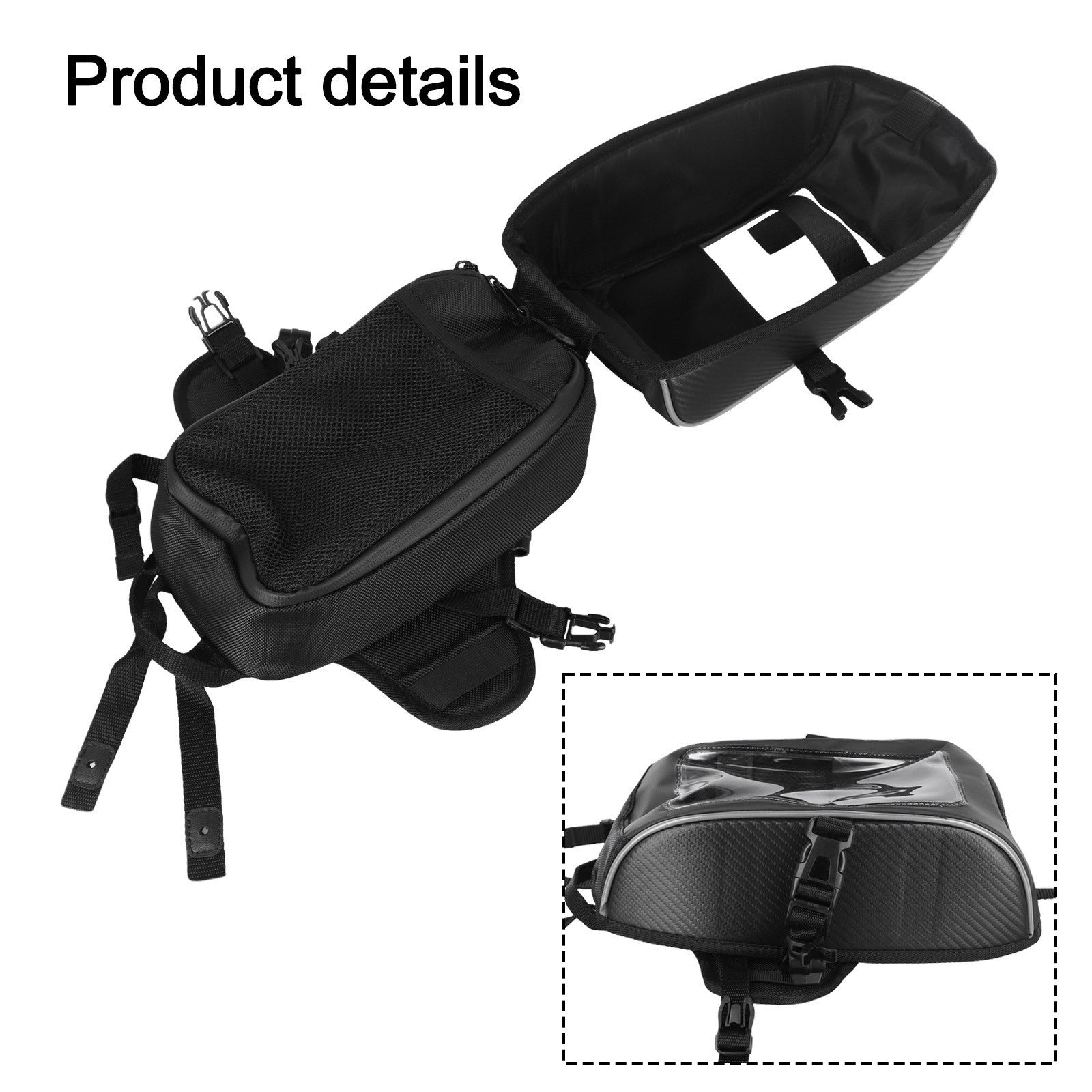 ya 5 8.7 Holder Tank Bag For Can-Am For Ryker 600 900 Rally 2019-2022 23 219400762 New
