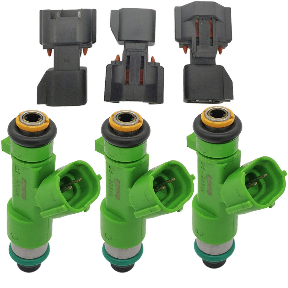 ya 3 6.23 Set of 3 Upgrade Fuel Injectors 12-Hole with connectors Fit For Benelli TNT 1130