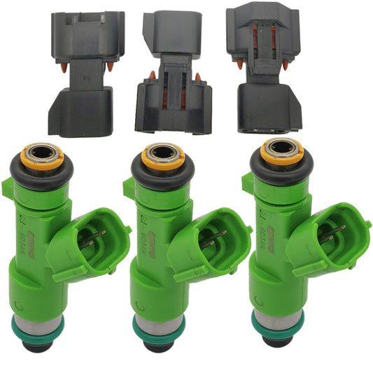 ya 3 6.23 Set of 3 Upgrade Fuel Injectors 12-Hole with connectors Fit For Benelli TNT 1130