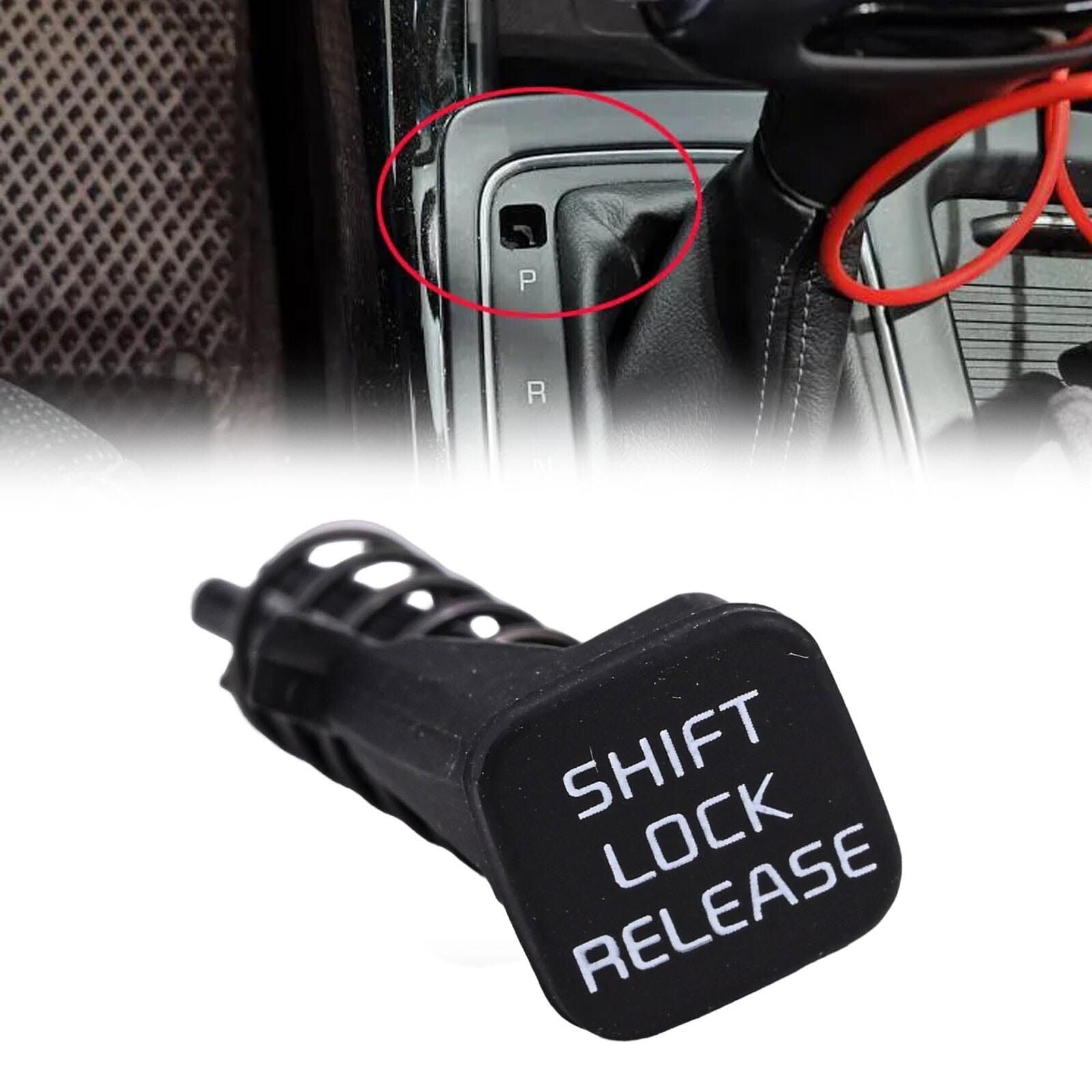 ya 8 5.27 Material Transmission Shift Release Cover Button For Kia For Sorento 2016 2018