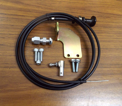 ya 10 10.28 P7100 P-pump Manual Fuel Shut Off Solenoid Kit Cable for Dodge 12v 6/4bt n