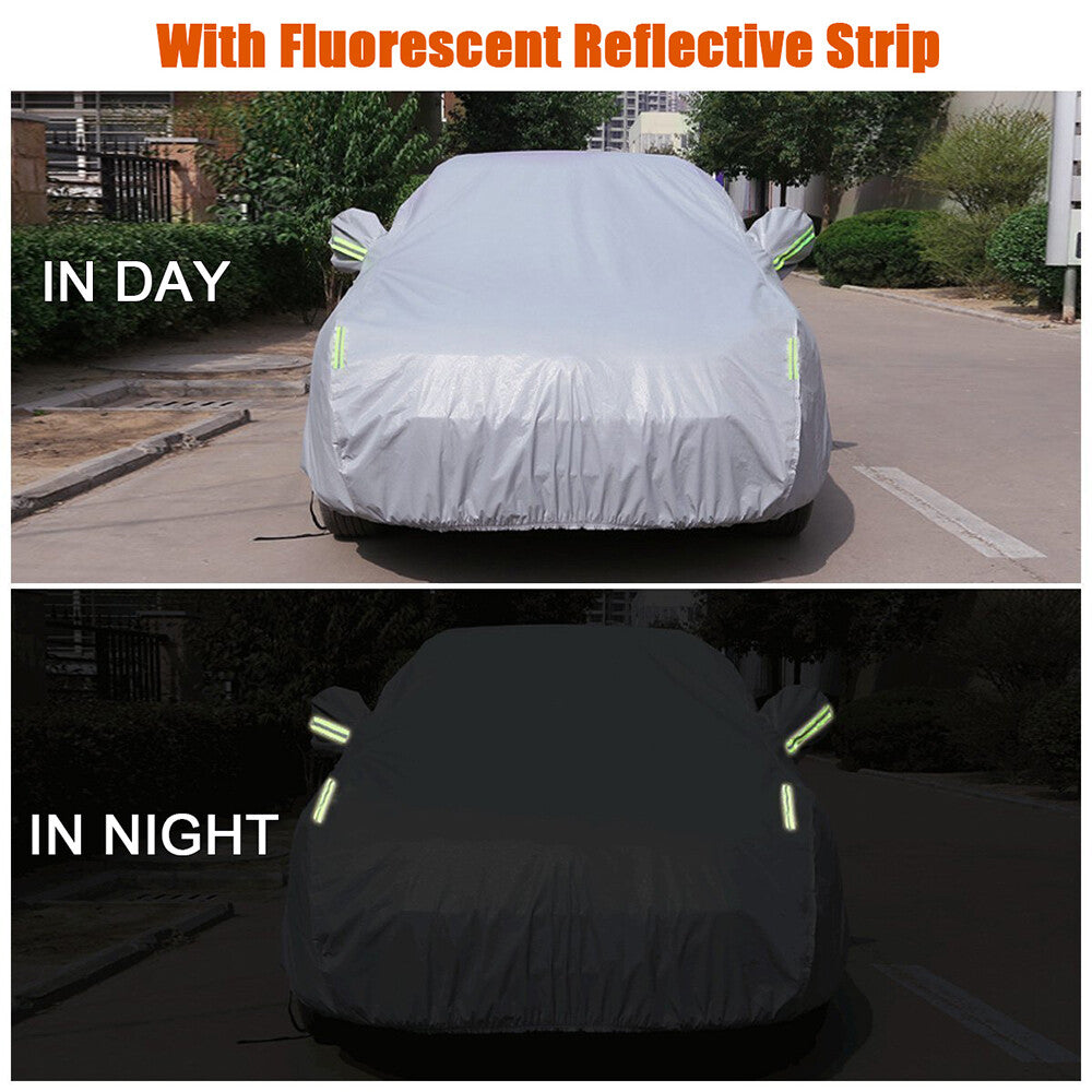 ya 5 8.7 Car Full Cover All Sedan Snow Dust Rain Resistant L Size Cover 4.7*1.8*1.5m
