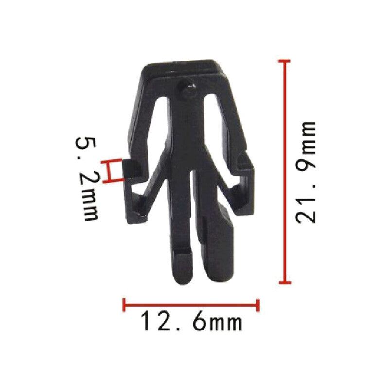ya 3 6.23 50-pack grille clips 13mm wide 23mm long for Toyota 90467-13005 for Corolla pickup truck