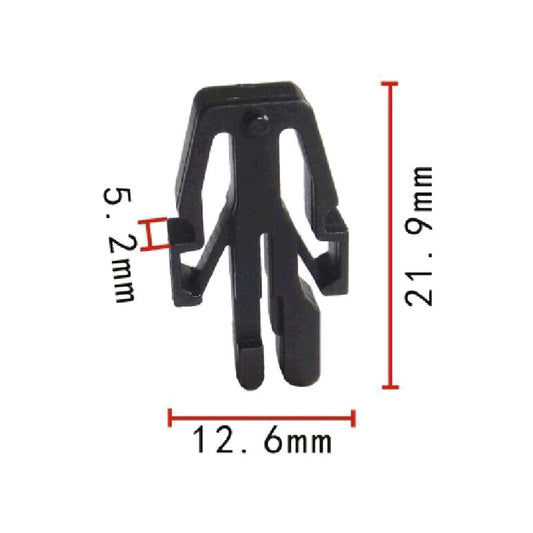 ya 3 6.23 50-pack grille clips 13mm wide 23mm long for Toyota 90467-13005 for Corolla pickup truck