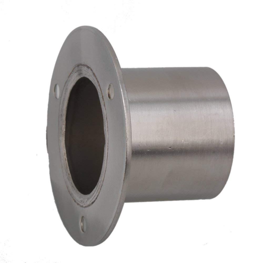 ya 26 4PCS Silver Closet Rod Flange 32mm Stainless Steel Housewear & Furnishings