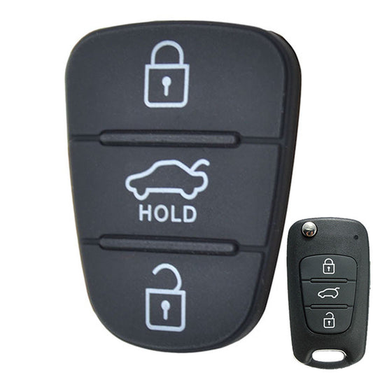 ya 5 6.16 Shell Key Fob Chain Cover Case for Kia Soul Picanto Rio for Sorento 3 Buttons NEW