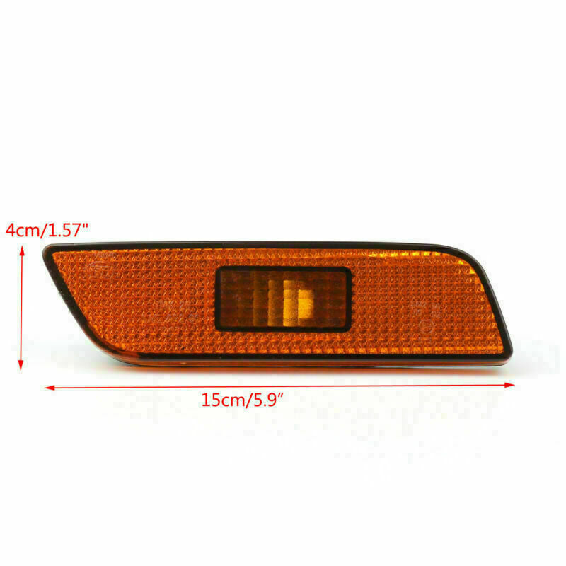 ya 1 8.5.2 Front Bumper Side Marker Light Amber Right Side Fit for VOLVO S80 1998-2006
