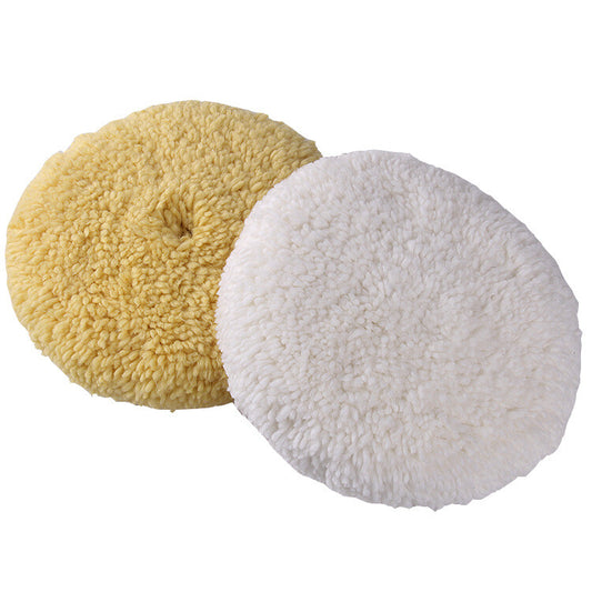 ya 12 5.22.2 Superbuff 6 Inch Wool Polishing Pad Double Sided Quick Cut for Automotive 