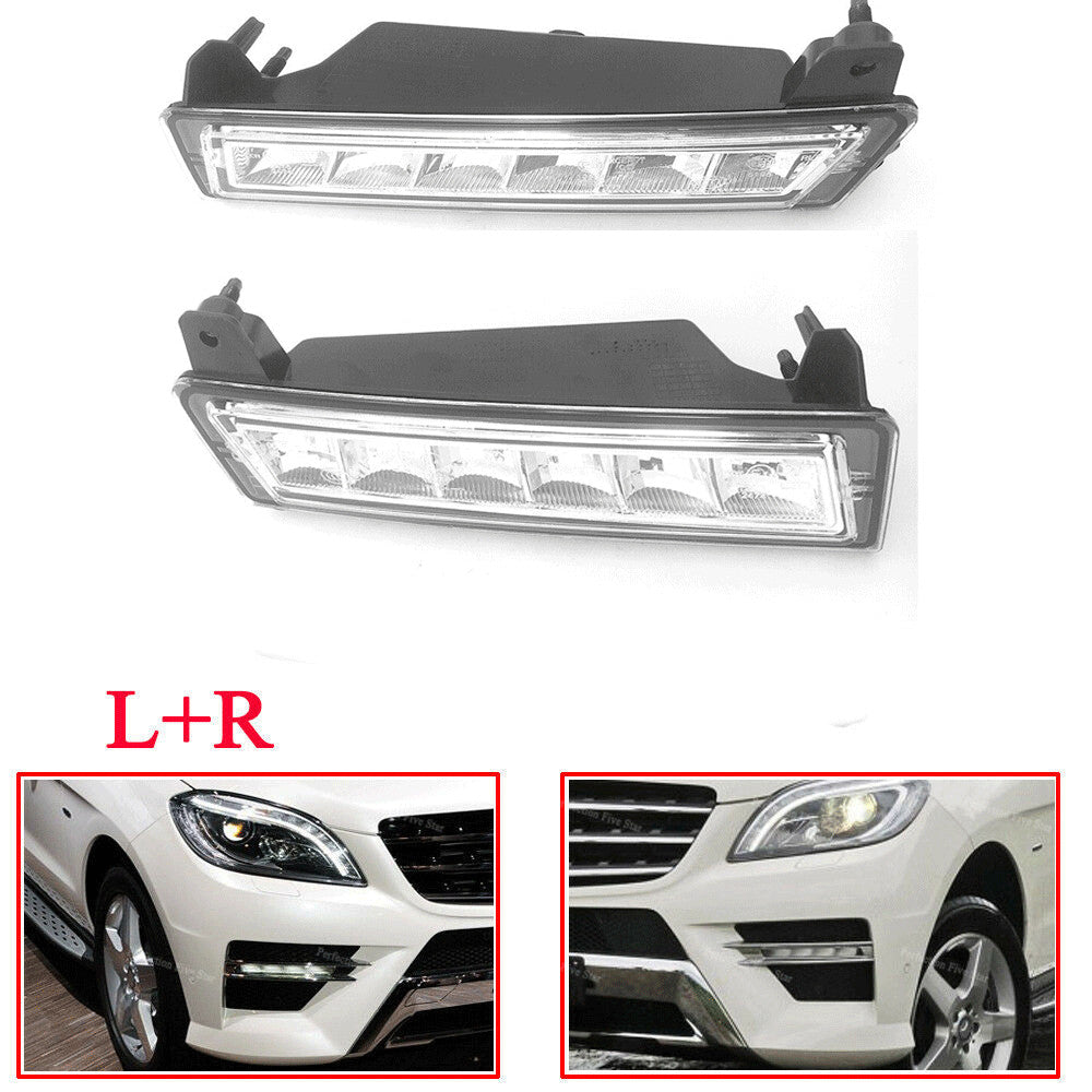 ya 1 8.5.3 2 LED daytime running lights fog lights suitable for W164 ML350 X204 X164
