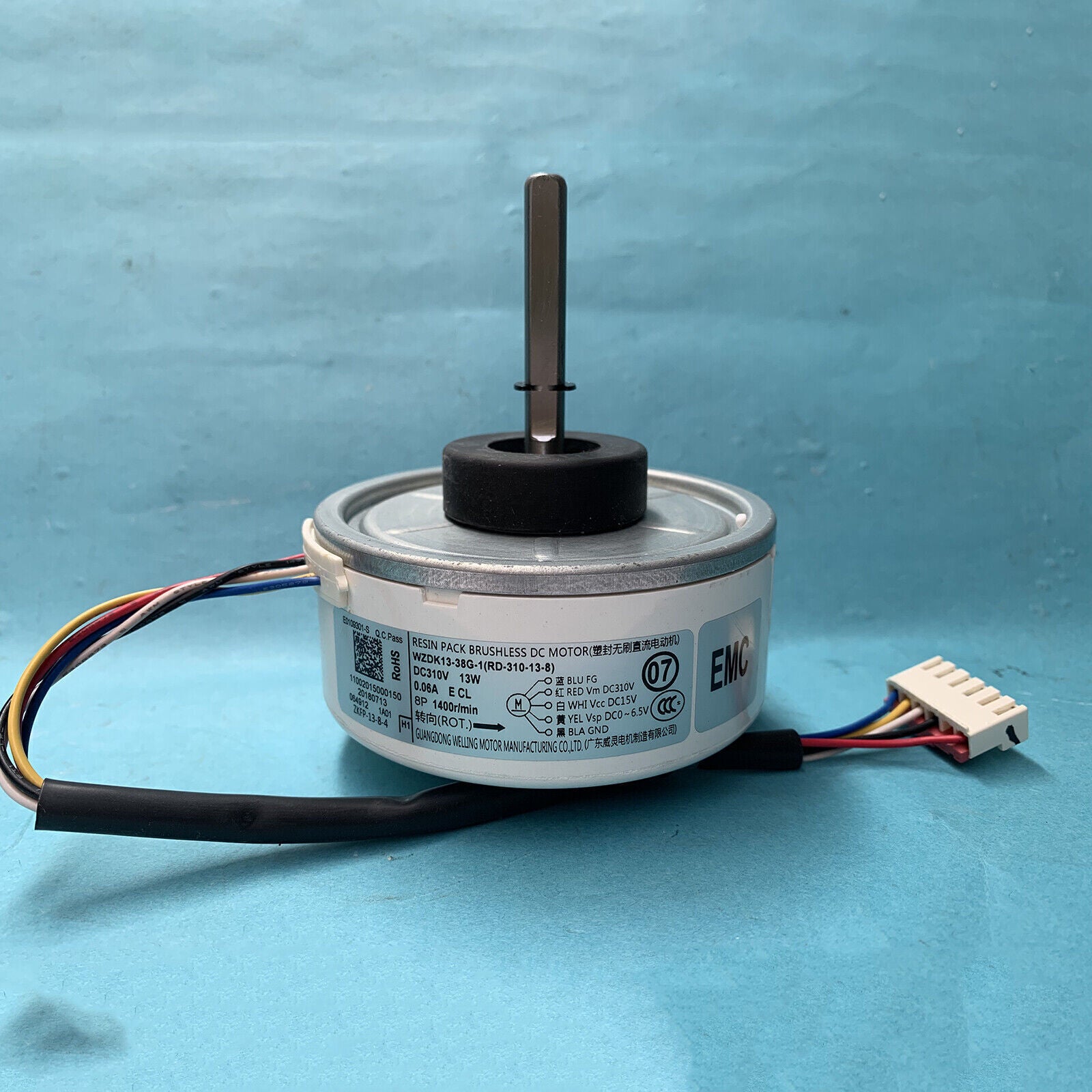ya 25 Air Conditioning Motor 20W WZDK20-38G (ZKFP-20-8-6) Brushless DC Fan Motor OEM