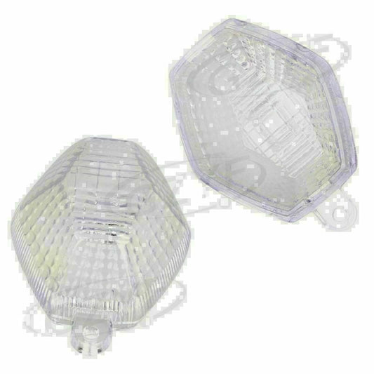 ya 4 6.17.2 Turn Signal Lights Indicator Blinker Clear Lens Fit for Suzuki SV650 SV1000 2003-09