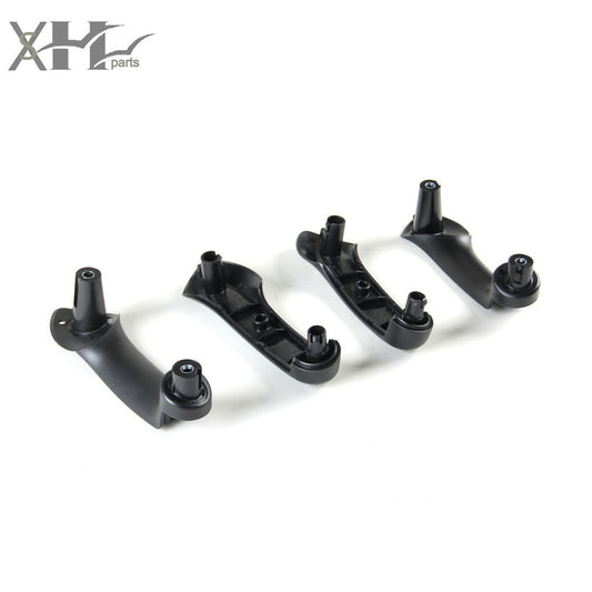 ya 8 5.26.2 BLACK REAR L+R DOOR PULL GRAB HANDLE + COVER SET for VW for Golf for JETTA for Passat