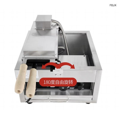 ya 25 2500W Ice Cream TaiyakiElectric Waffle Maker 220V Open Pouth Taiyaki Machine