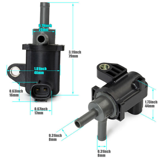 ya 4 6.17.2 Vapor Canister Vacuum Purge Solenoid Valve 90910-12262 for Toyota Tacoma 2005-16