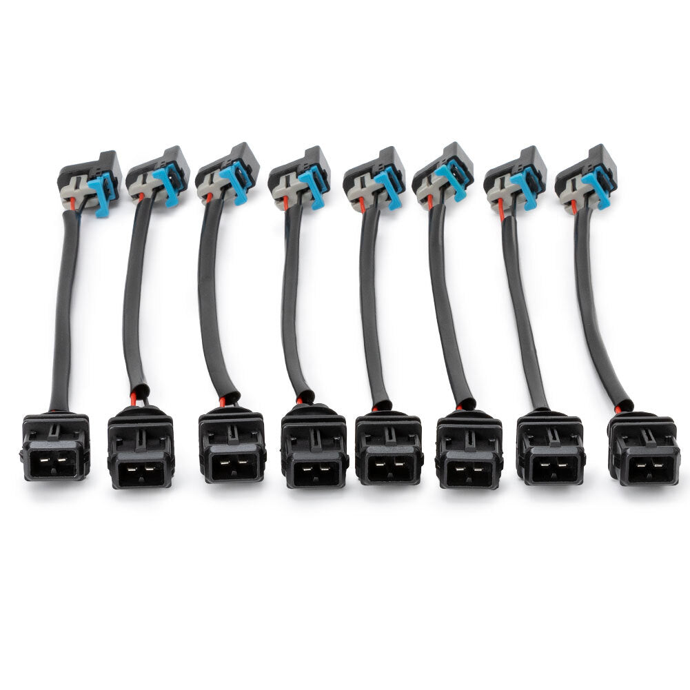 ya 10 5.29 8 Piece Fuel Injector Harness Adaptor for Jetronic EV1 to for Mini Multic 2