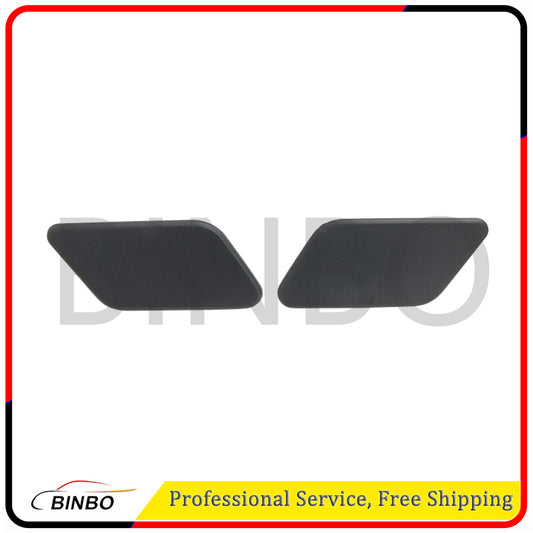 ya 27 6.18.2 2Pcs Bumper Headlight Lamp Washer Cap Cover Fit for BMW X3 F25 2011 - 2014