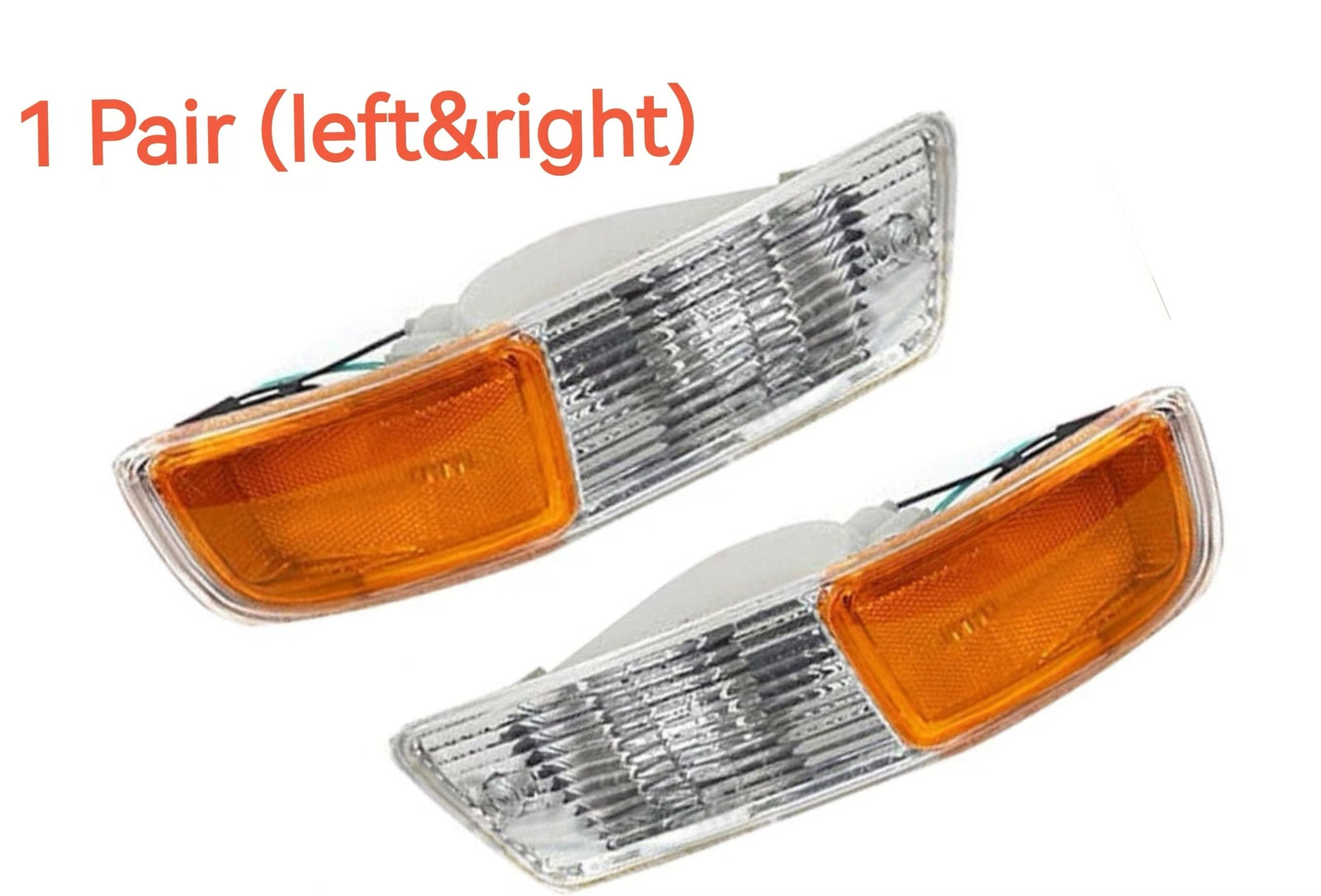 ya 4 6.17.2 2x Car Front Corner Side Marker Turn Signal Parking Light for Toyota for RAV4 98-00=
