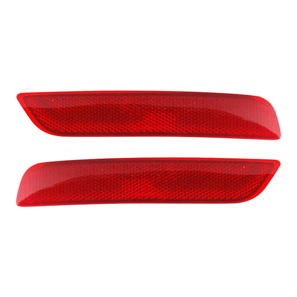 ya 27 6.18.2 One Pair Rear Bumper Reflector Red for BMW F15 for X5 25d 30dX 35i 35iX Left & Right