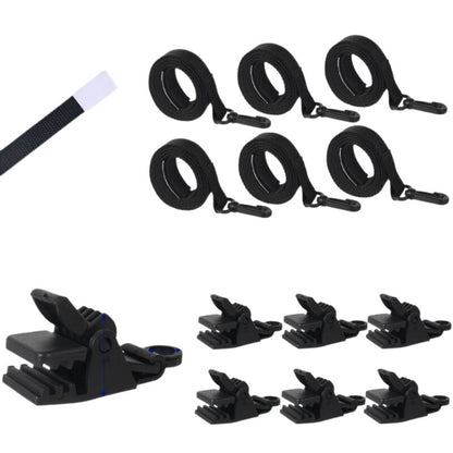ya 14 Solar Cover Reel with Plastic Clip and Band Adjustment Hook Nonslip Fastening