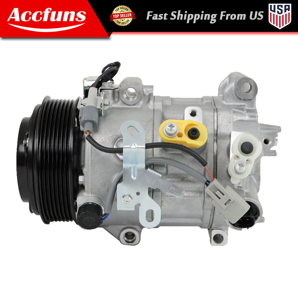 ya 7 6.11 A/C Compressor with Clutch for 2013-2017 for Toyota for RAV4 2.5L L4 8832042140