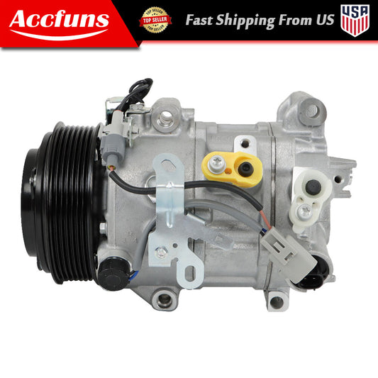 ya 7 6.11 A/C Compressor with Clutch for 2013-2017 for Toyota for RAV4 2.5L L4 8832042140