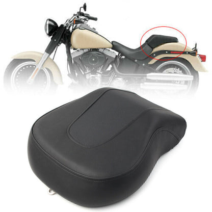 ya 5 8.7 Rear Passenger for SEAT Pillion Black Fit for Harley-Davidson FLSTF FatBoy 2008-2014 09