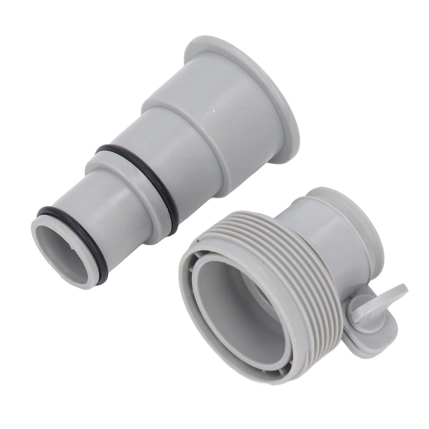 ya 14 4PCS Set Pool Hose Adapter Set PVC Threaded Clamp Type Pool Pump Hose