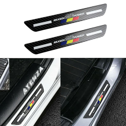 ya 1 8.12 baidi Car License Plate Frame Cover Hood Trunk Black Carbon Appearance for Volvo 