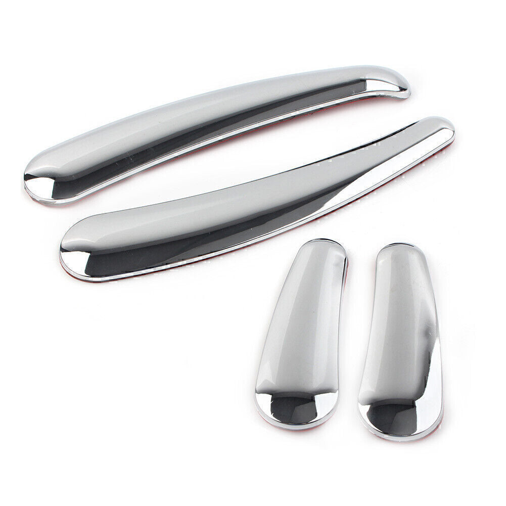 ya 5 8.7 4Pcs Chrome Swingarm F for Ram e Insert Set Fit for Harley Softail Models 2008-up Curved