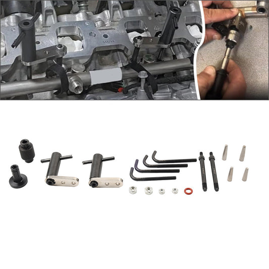 ya 1 7.3 6706 Fuel Injector Rail Assembly Remover EN-49248 & GM245 Seals For GM Engines