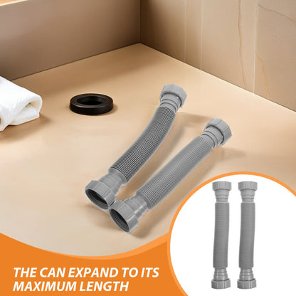 ya 14 3 Pcs Drain Hose Sink Expandable Waste Tube Adjustable for Sinks