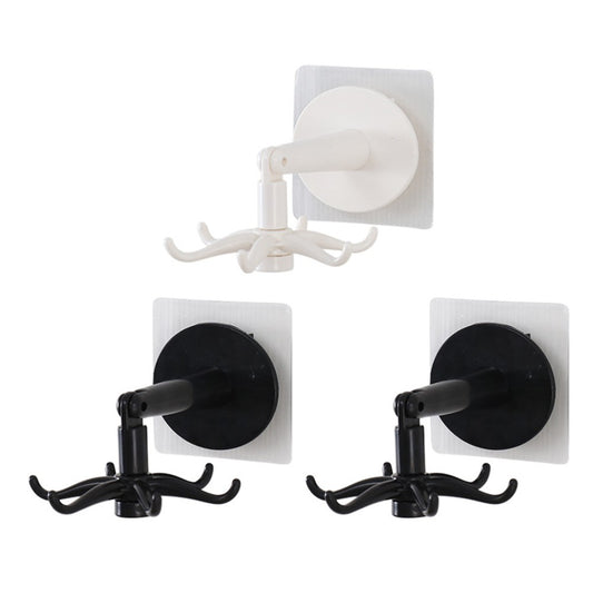 ya 2 7.16 3 Pcs Wall Storage Rack Kitchen Hanger Bathroom Self Adhesive Hook