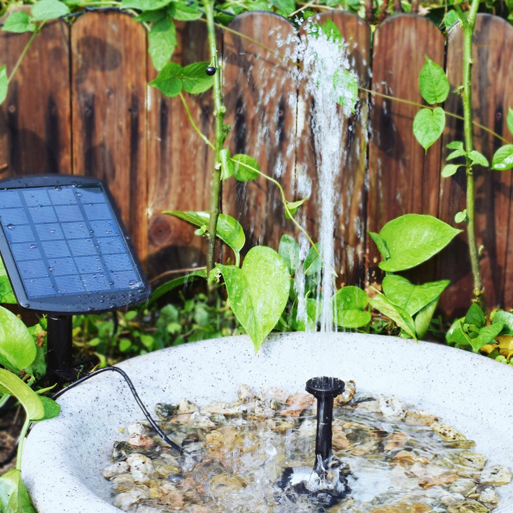 ya 5 8.7 Solar Water Pump Garden Feature Powered for Fountain for Mini Brushless Circulation
