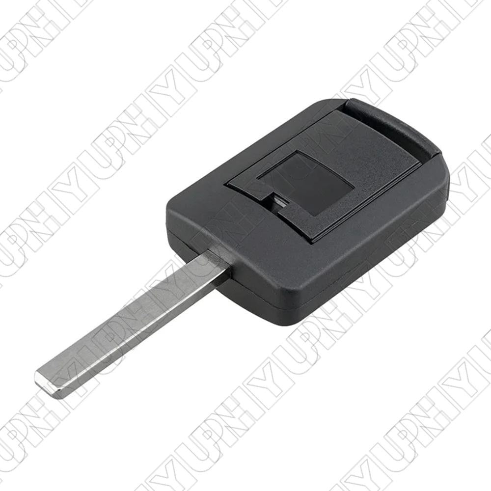 ya 5 8.7 2 Button HU100 Key Shell Replacement for Opel for Vauxhall for Corsa Meriva Combo Agila