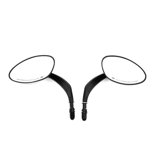 ya 4 6.21 Black Oval Rearview Side Mirror for Harley Sportster 1200 883 Dyna Street Bob