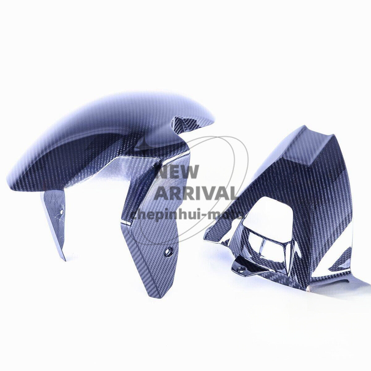 ya 5 8.7 100% Real Carbon Fiber Rear Hugger Front Fender For 2009-2018 S1000RR Mudguard