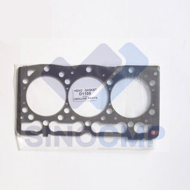 ya 9 6.5.3 D1105 Engine Cylinder Head Gasket For Kubota 2400HST-D U25S Excavator F2400