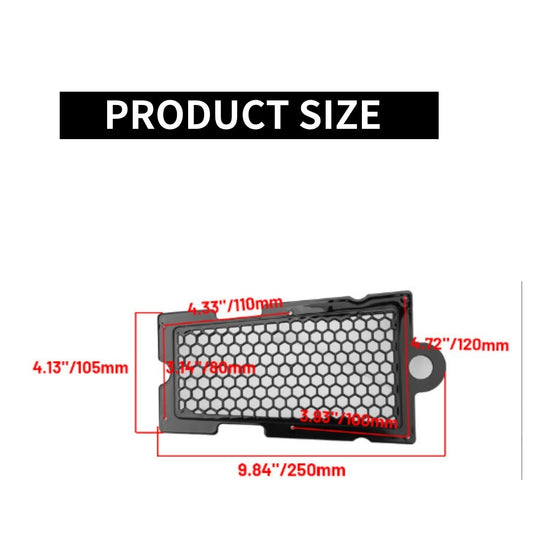 ya 1 7.8 Black motorcycle oil cooler radiator grille protection for Harley Softail 2018 up