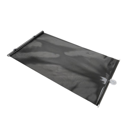 ya 5 8.7 Black Retractable Windshield Sun Visor Shade Front Window Folding Sunshade Cover