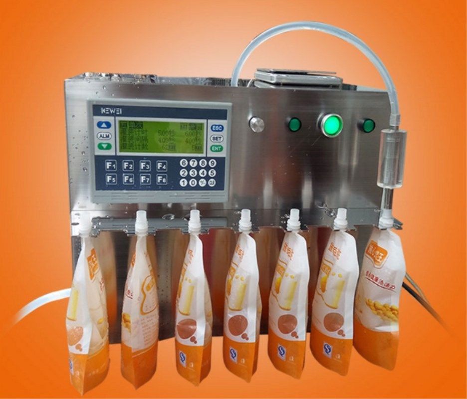 Commercial semi-automatic water liquid filling machine liquid filler 220V