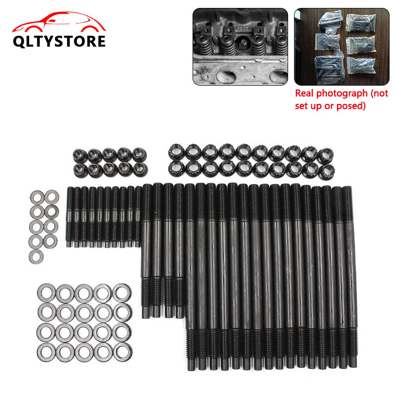 ya 5 8.7 279.1001 Cylinder Gasket Head stud Bolt kit for Chevy SBC350 265 267 283 302 305
